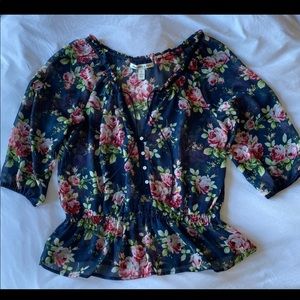 Abercrombie and Fitch Floral Top